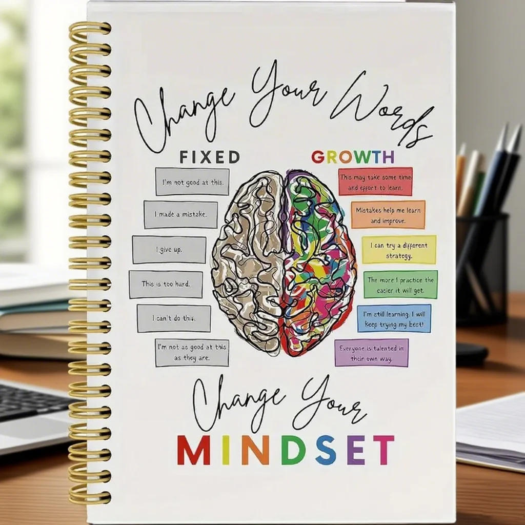 Vibrant Mental Health Spiral Notebook A5 5 Vibrant Mental Health Spiral Notebook A5 - Image 5