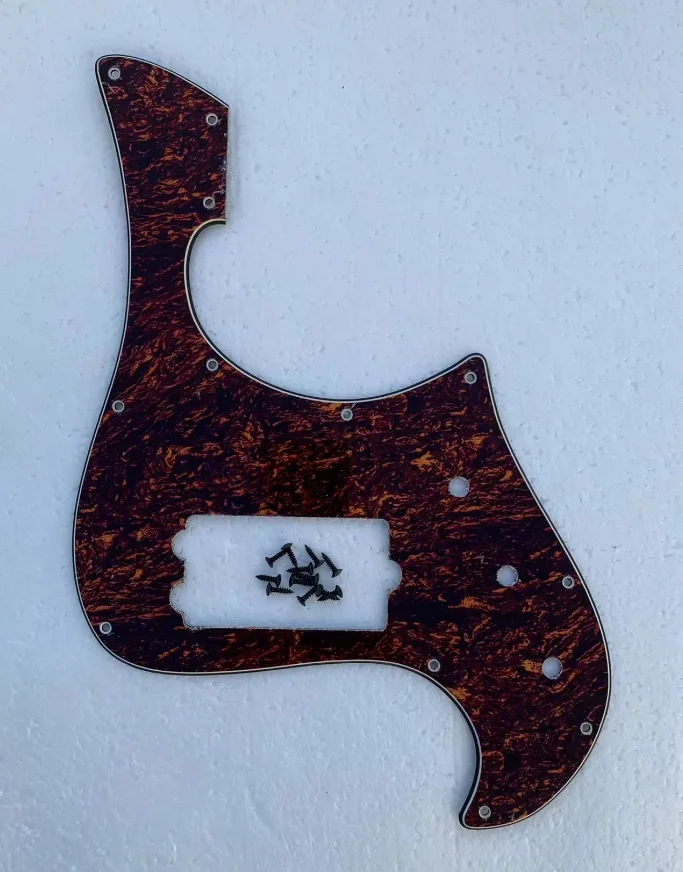 Mother of Pearl Pickguard for D Custom Bass 7 Mother of Pearl Pickguard for D Custom Bass - Image 7