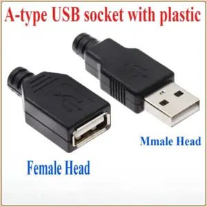 USB 4-Pin Connectors Set for DIY Electronics 9 Seed8f3f0a9474cfe942eefb66f07d255U