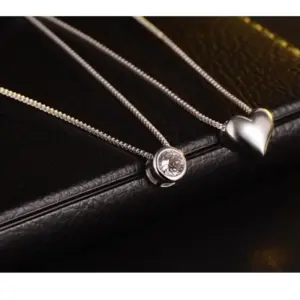 Double-Layer Silver Heart Necklace for Women 8 Seee27d6638d34d8596e8e83b7db51cf2m