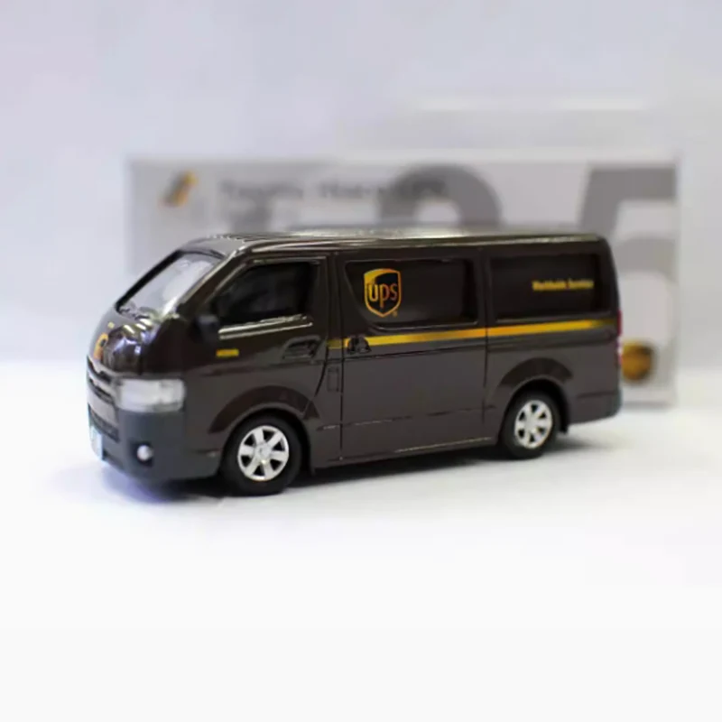 Black Hiace Alloy Van Model 1/64 Scale 3 Black Hiace Alloy Van Model 1/64 Scale - Image 3