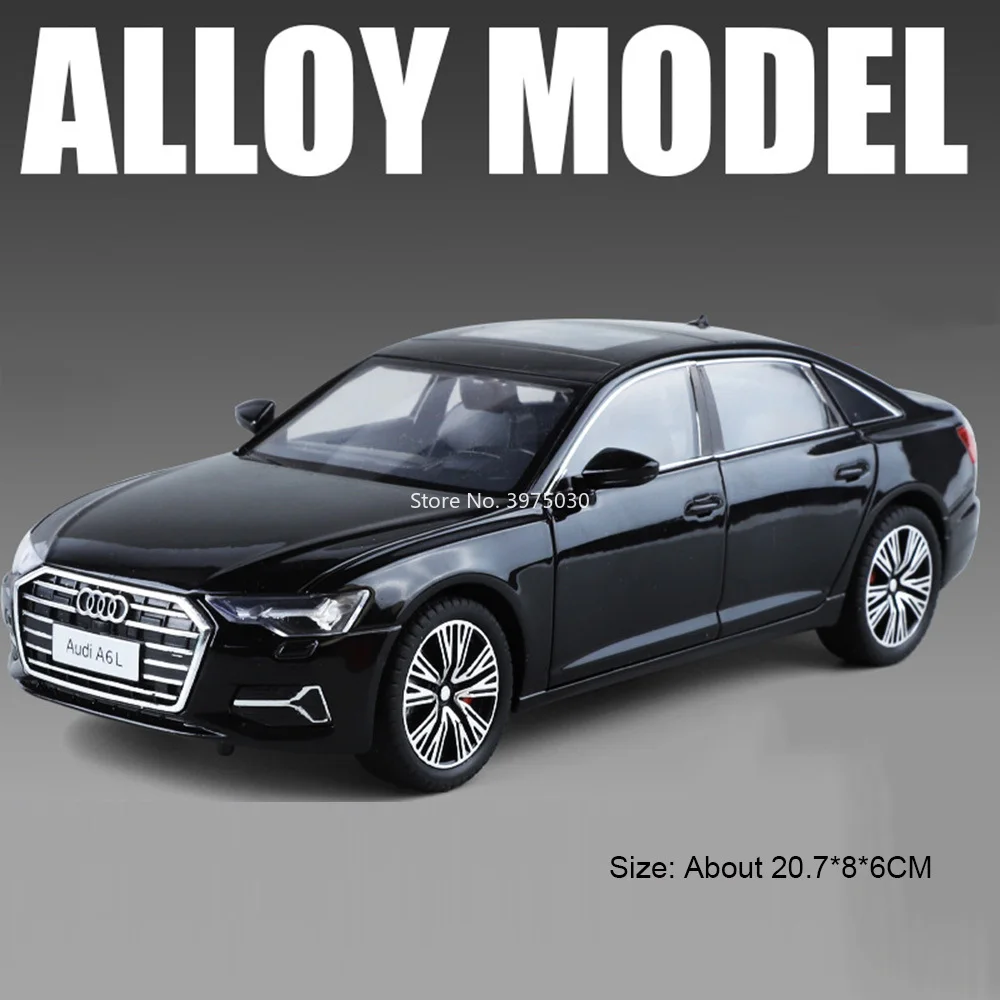 1:24 Scale A6L Diecast Car Model in Multiple Colors 7 1:24 Scale A6L Diecast Car Model in Multiple Colors - Image 7