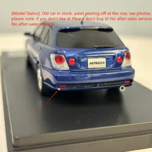 Toyota Altezza Gita 2001 Resin Model 1:43 Scale 10 Seef4283de0db4aa6bc5feed3e6516a16e