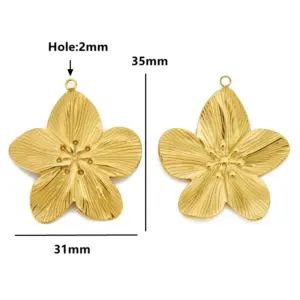 Stainless Steel Charm Set with Gold PVD Finish 19 Seef7333405d84499bead74c2c679d557R