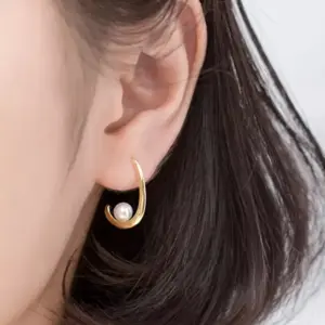 Elegant Stainless Steel Faux Pearl Earrings 8 Seefd398b34d142f38a193b558b5896d8R