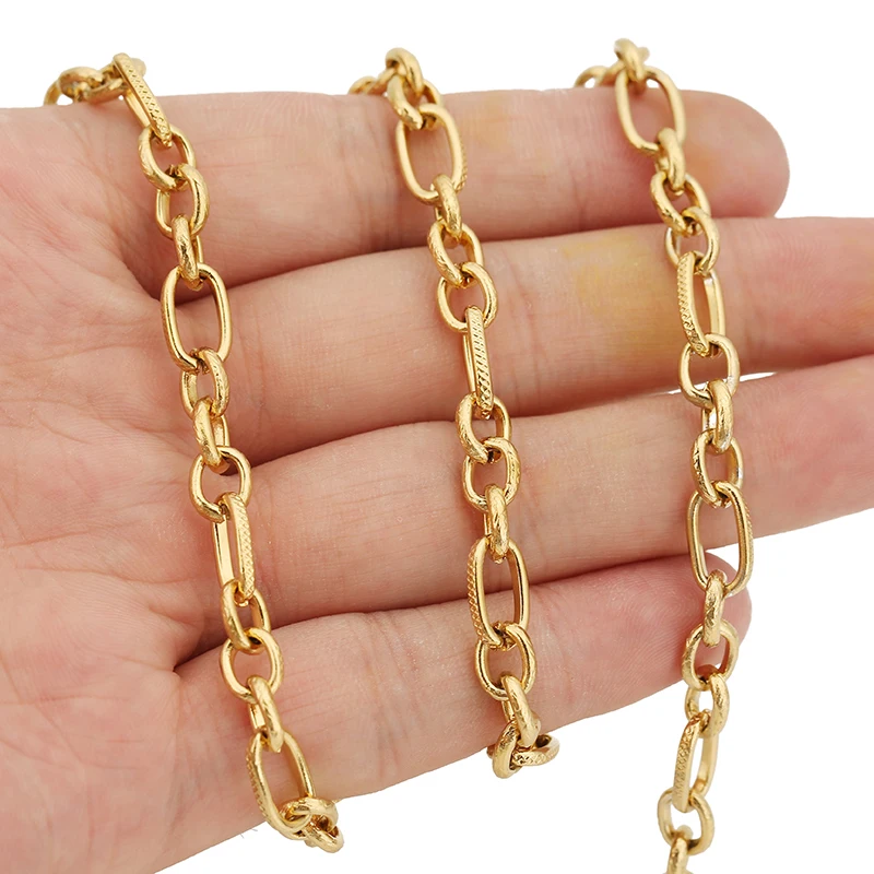 Heavy Gold-Plated Stainless Steel Jewelry Chain 3 Heavy Gold-Plated Stainless Steel Jewelry Chain - Image 3