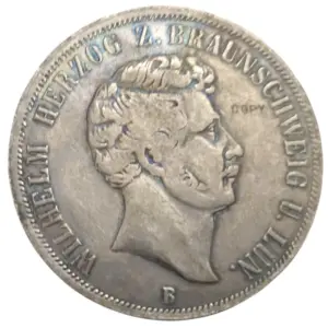 German Thaler 1854 Replica Coin
