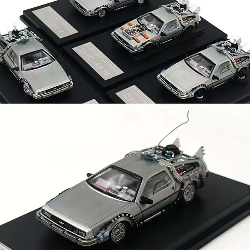 1/64 Scale DeLorean Time Machine Model 5 1/64 Scale DeLorean Time Machine Model - Image 5