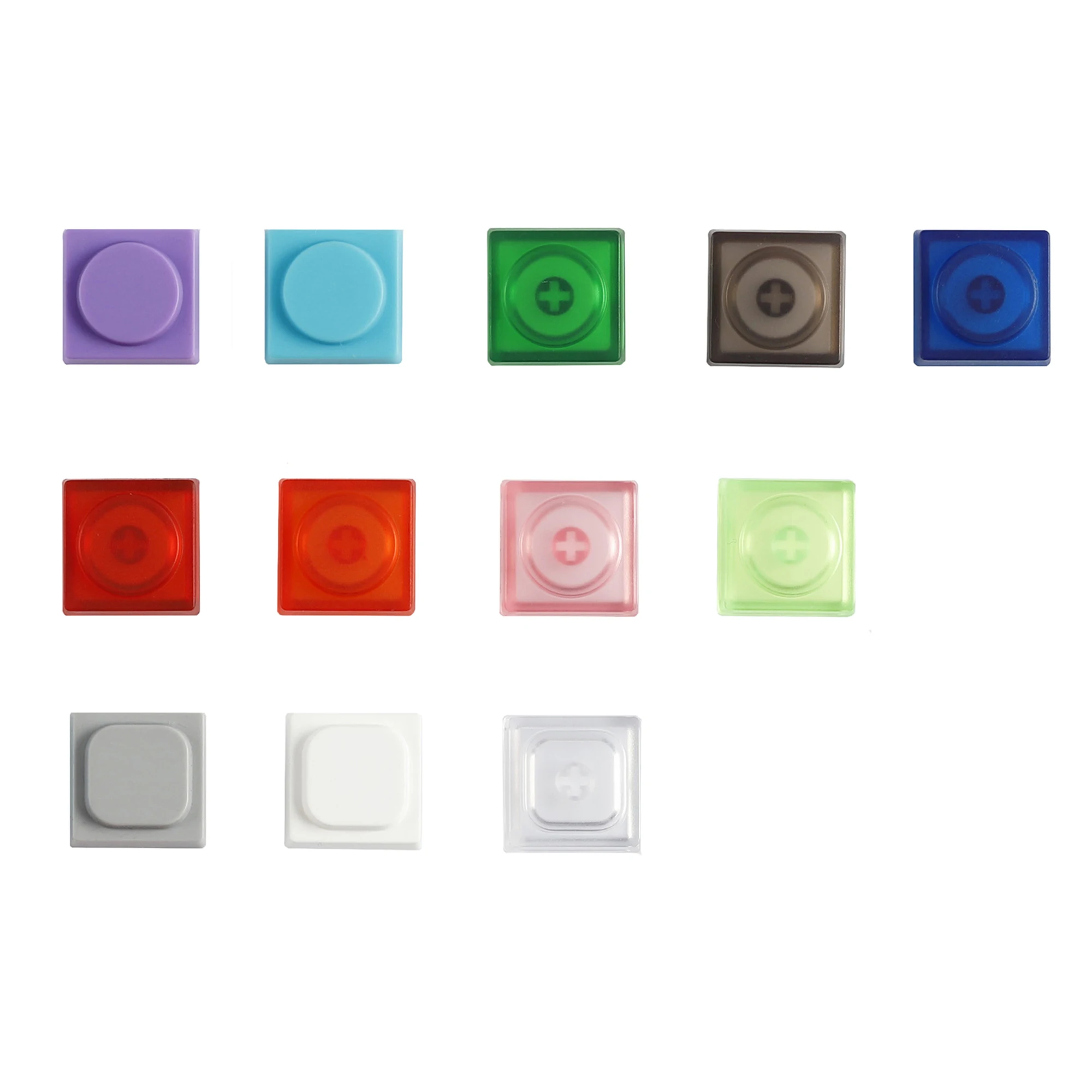 YMDK Block Keycaps Set for MX Mechanical Keyboards 1 YMDK Block Keycaps Set for MX Mechanical Keyboards
