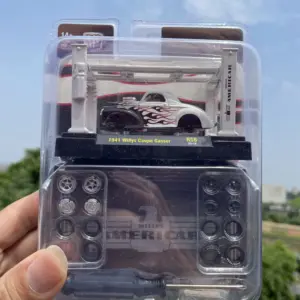 1941 Willys Coupe Gasser Diecast Model in Gold Accents 5 Sef327472940f438cbd59f4f581727c11I