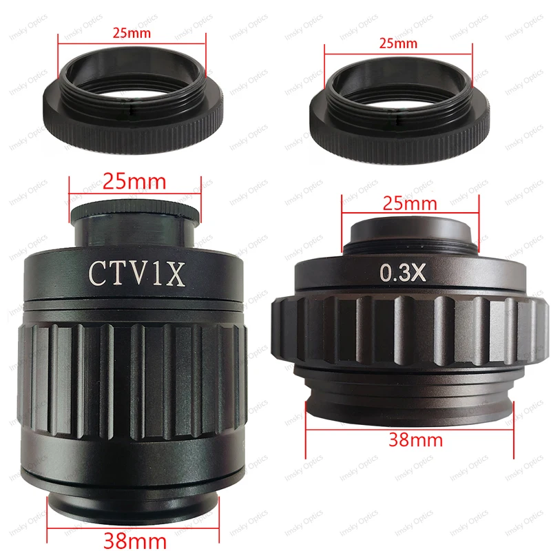C-mount Adapter Lens Set for Microscopes 10 C-mount Adapter Lens Set for Microscopes - Image 10