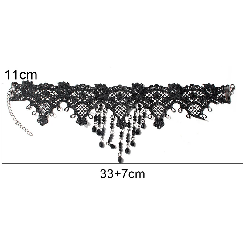 Gothic Lace Choker Necklace for Women 5 Gothic Lace Choker Necklace for Women - Image 5