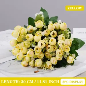 Elegant Pastel Silk Rose Bouquet in White Vase 18 Sef4f527b70cf4e598f41d90ba6d8e2bfO