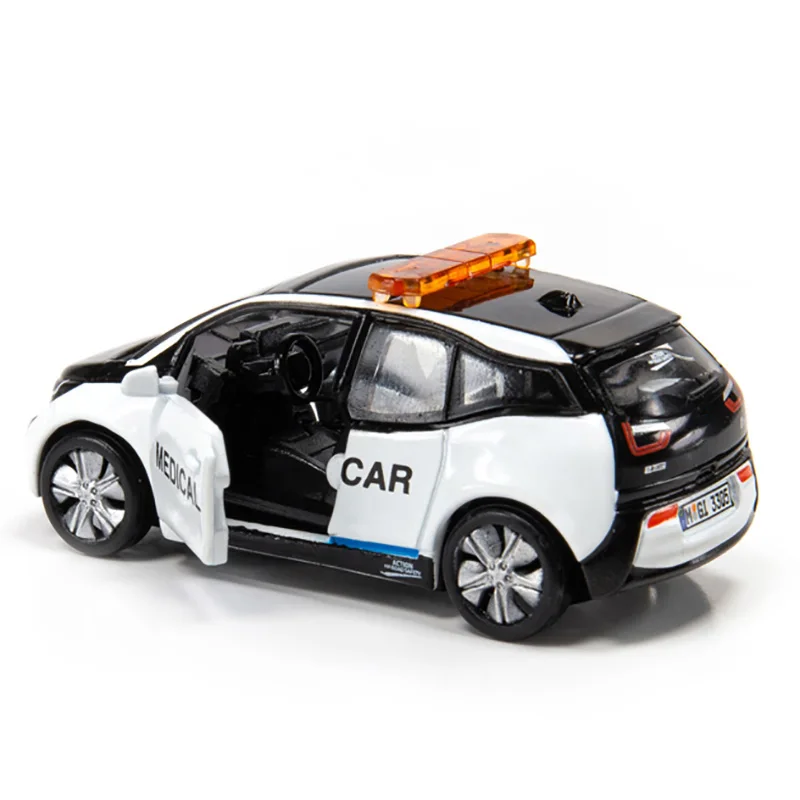 White Medical Vehicle Die-Cast Model 1:64 Scale 5 White Medical Vehicle Die-Cast Model 1:64 Scale - Image 5