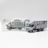 Silver 1/76 Scale LPG Carrier Truck Model