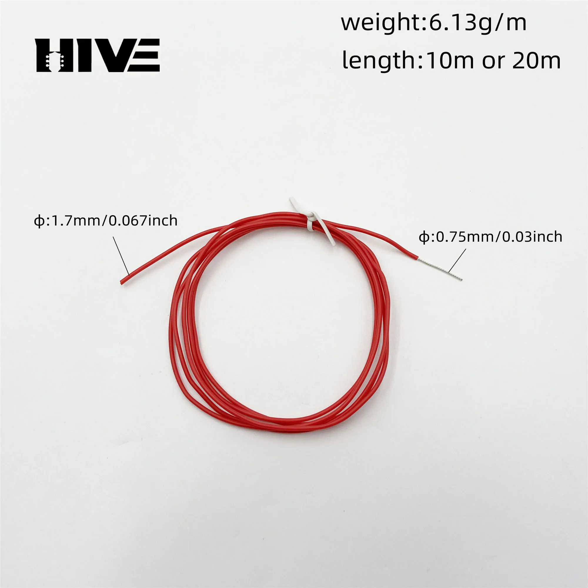 22# Silicone Copper Wire for Guitar Electronics 3 22# Silicone Copper Wire for Guitar Electronics - Image 3
