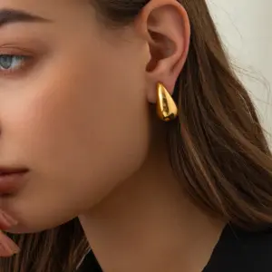 Stainless Steel Droplet Earring Set for Women 9 Sef6e9cf8caeb4cd598928b454362ee06J