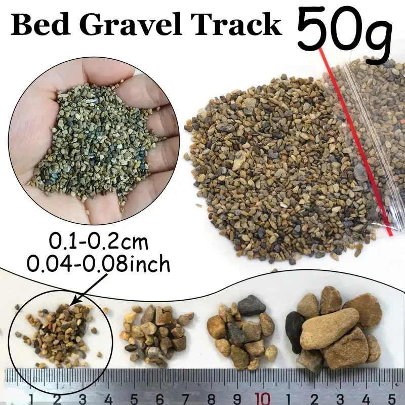 Miniature Realistic Gravel Set for Dioramas 3 Miniature Realistic Gravel Set for Dioramas - Image 3