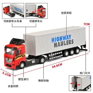 1:64 Scale Scania Container Truck Model 11 Sef7fdffe6d644ad9ba0a94bb5d67cc9cU