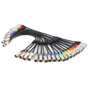 XLR Y-Splitter Cable for Audio, 0.3m/0.5m 14 Sef81c7d2690d4556aefe6922a278b5f6B