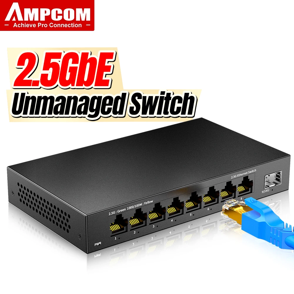 8-Port 2.5G Ethernet Switch with 10G SFP+ Port 7 8-Port 2.5G Ethernet Switch with 10G SFP+ Port - Image 7
