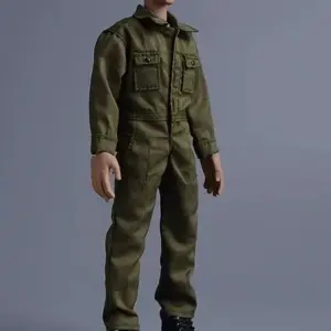 1/12 Scale Casual Workwear Jumpsuit for Figures 18 Sefb3421644ac4bd9a42efb99eeaa750da