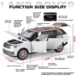 Land Rover Range Rover SV2022 1:18 Diecast Model 15 Sefced9fb0c5d471d945b00cc77446dc97