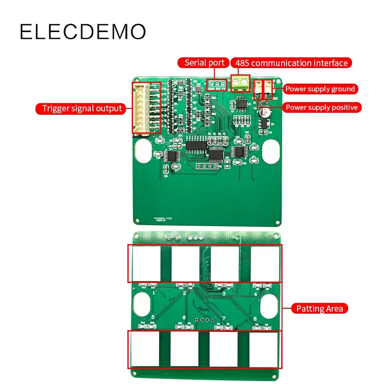 Capacitive Touch Key Module KW_CAPTOUCHES 2 Capacitive Touch Key Module KW_CAPTOUCHES - Image 2