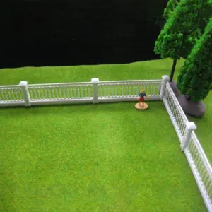 Evemodel White Model Railway Fence Wall 1m 11 Sefe61c1050384fb8a5757bdab0f09dadm