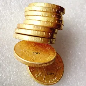 Vintage 1866 French Heritage Replica Coin 10 Sefed345247a5430f976666ccb0ca64f9m