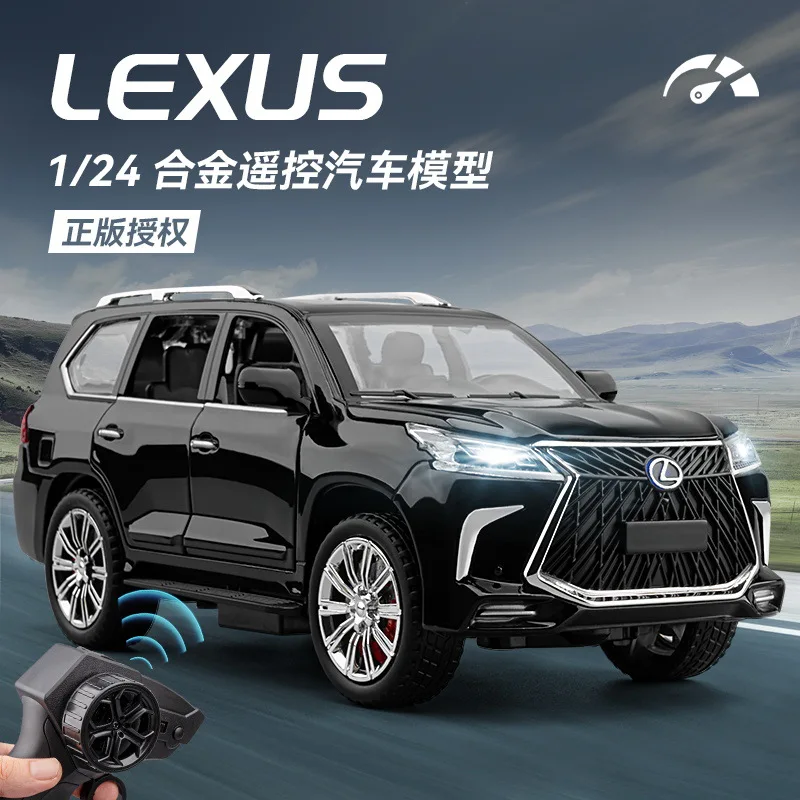 1:24 Alloy Off-Road RC SUV with Sound & Light 2 1:24 Alloy Off-Road RC SUV with Sound & Light - Image 2