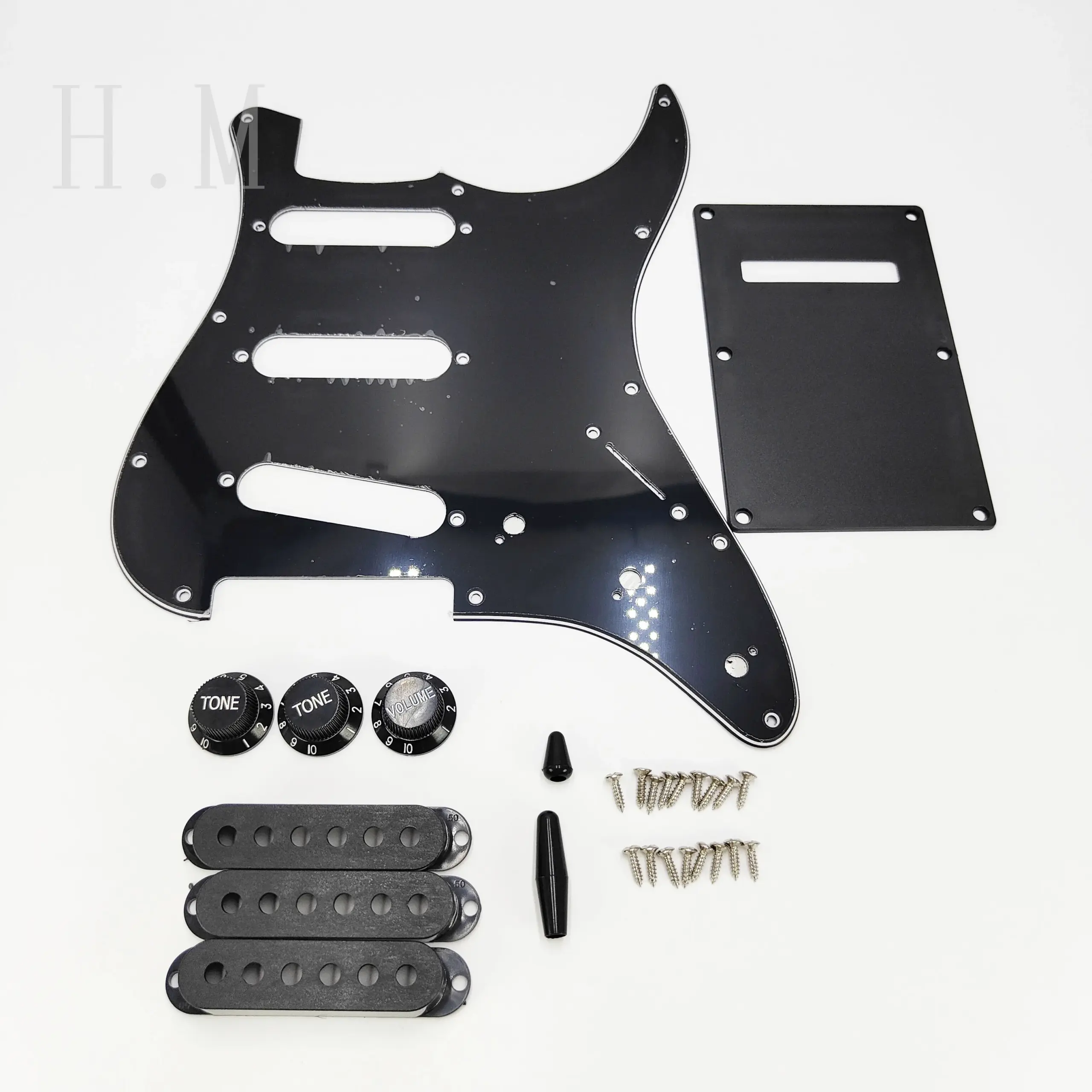 ST Guitar Accessories Set with Pickguard & Control Knobs 7 ST Guitar Accessories Set with Pickguard & Control Knobs - Image 7