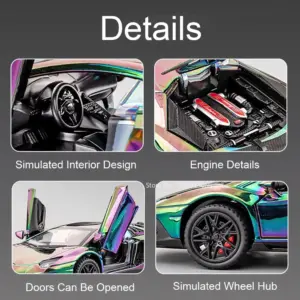 Vibrant 1:32 Scale Lamborghini Diecast Models Collection 13 Sf00831592e9d43ec9b8dac0e46e08b23l