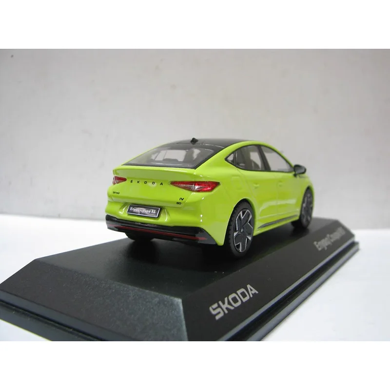Vibrant Lime Green Skoda Coupe RS Model 2 Vibrant Lime Green Skoda Coupe RS Model - Image 2