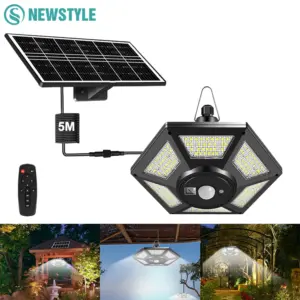 Solar Shed Light 1200 Lumens, 228 LEDs