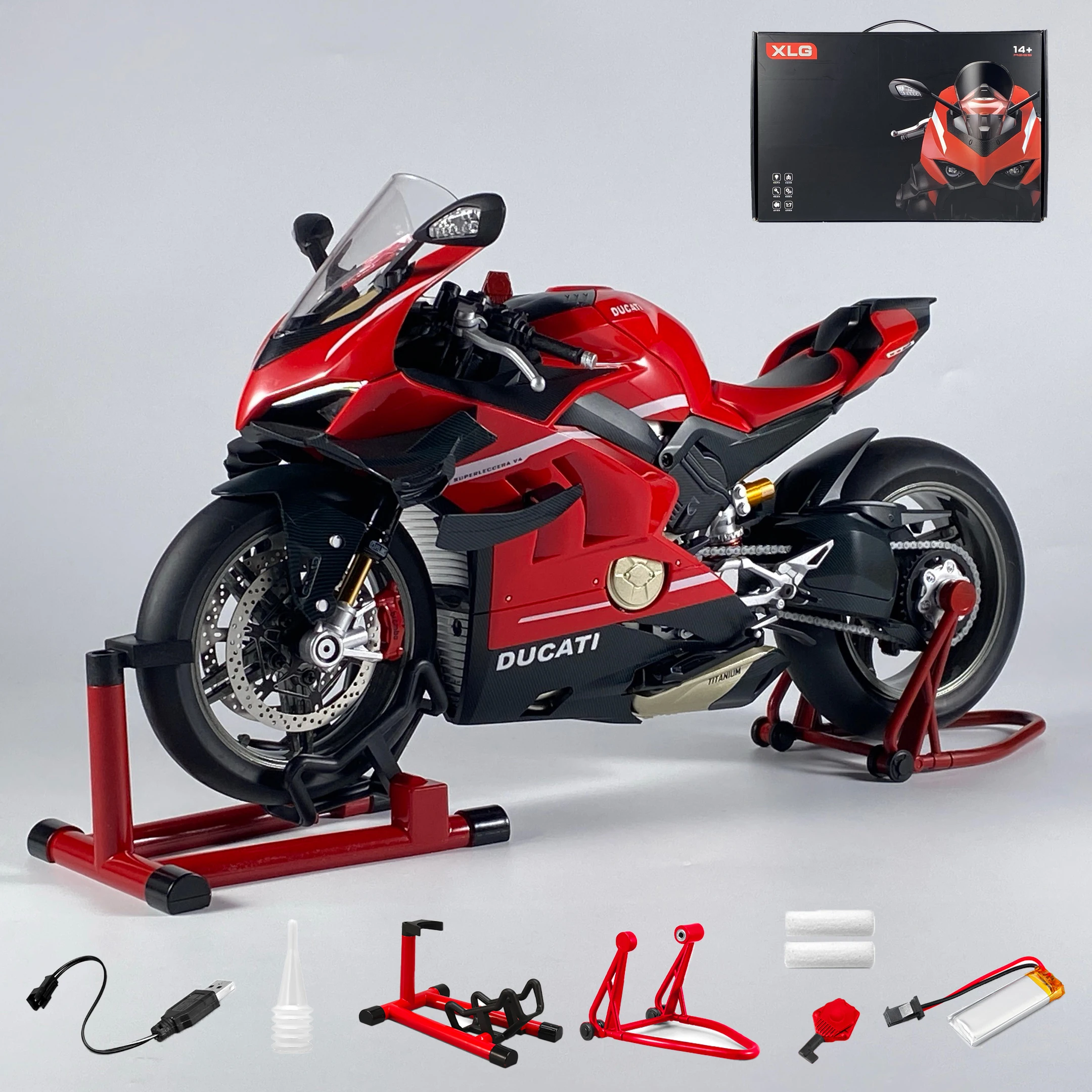 Ducati V4S Super 1:7 Diecast Model 7 Ducati V4S Super 1:7 Diecast Model - Image 7