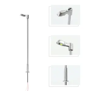 Modern N Scale Urban Street Lights Set of 10 7 Sf01f25f01adf47afb899cd87f911cb385