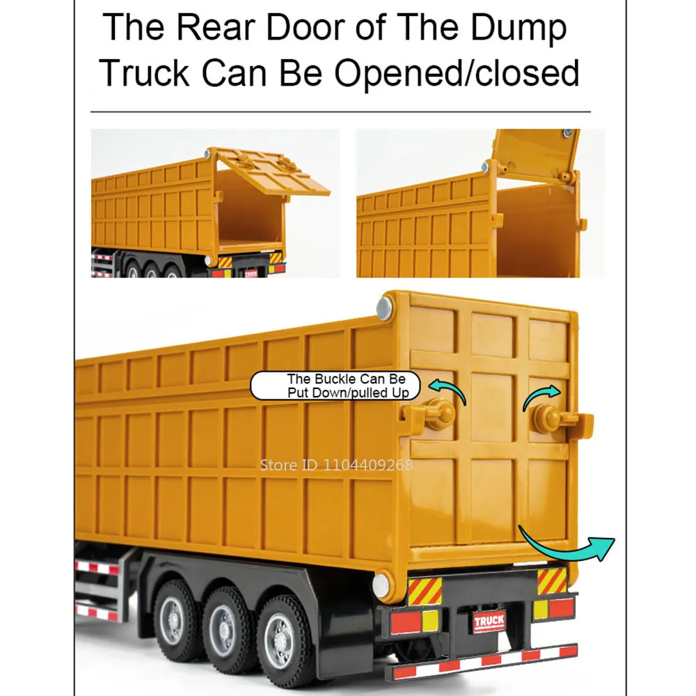 1:50 Scale Model Toy Trucks Set 5 1:50 Scale Model Toy Trucks Set - Image 5