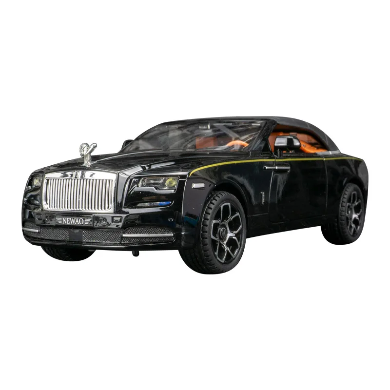 Luxury 1:24 Blue Diecast Car Model 9 Luxury 1:24 Blue Diecast Car Model - Image 9