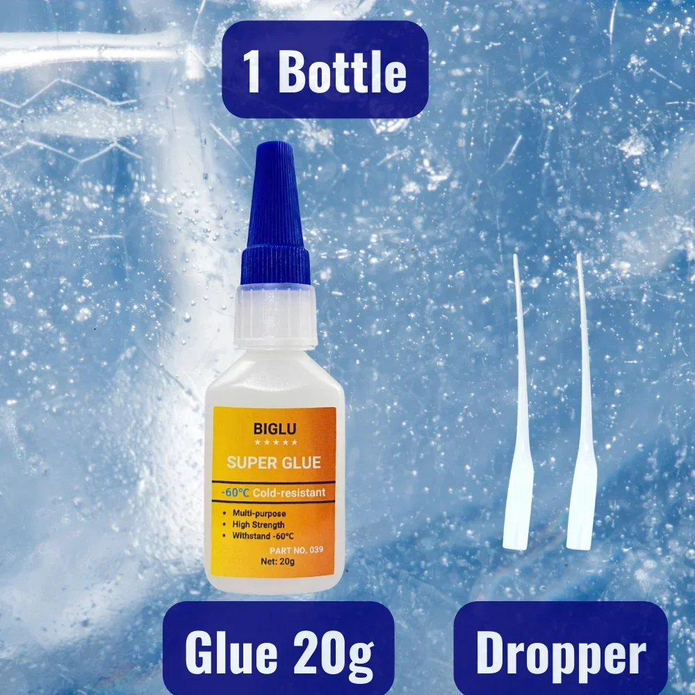 Cold-Resistant Super Glue 17ml for DIY & Repairs 7 Cold-Resistant Super Glue 17ml for DIY & Repairs - Image 7