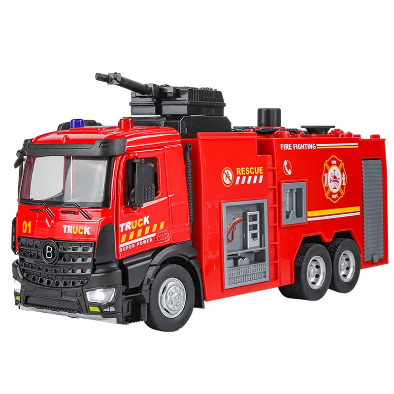 1:30 Scale Fire Rescue Truck Model 7 1:30 Scale Fire Rescue Truck Model - Image 7