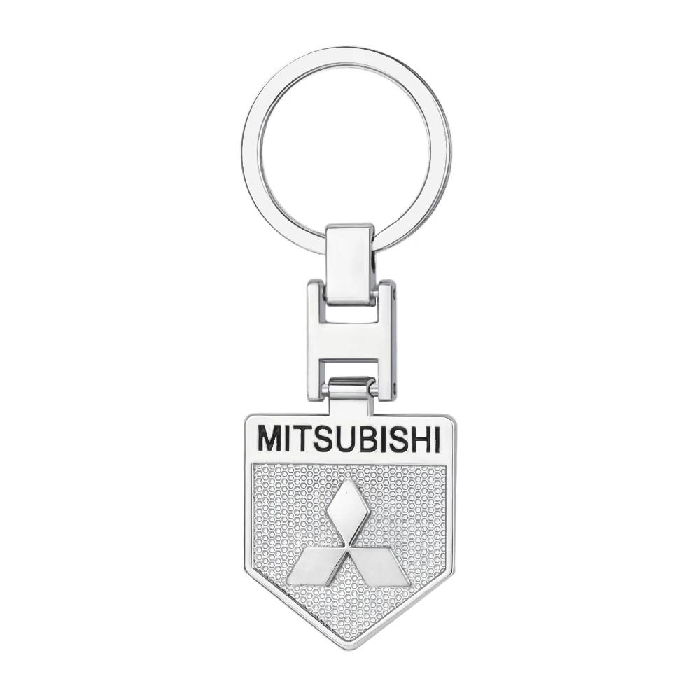 Mitsubishi Skull Leather Keychain in Silver 5 Mitsubishi Skull Leather Keychain in Silver - Image 5