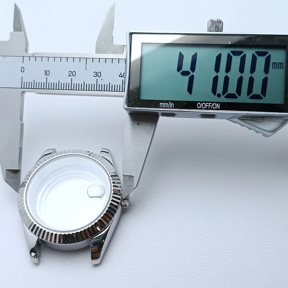 Stainless Steel 41mm Watch Case for NH35/36 6 Stainless Steel 41mm Watch Case for NH35/36 - Image 6