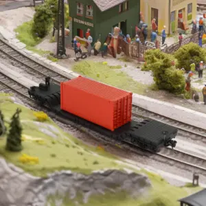 HO Scale Flat Car with Realistic Details 12 Sf04f14cd389e417188a2be10964b4b3en