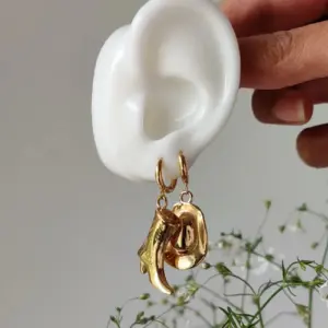 Cowgirl Boot Enamel Earrings in Stainless Steel 9 Sf05b680e347a4341ac2a1f4264cd0ad2P