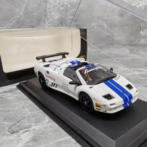 White Lamborghini Diablo VT-R 1997 Model Diecast 8 Sf062d4db3bf542c39a8b4caef65caa14k