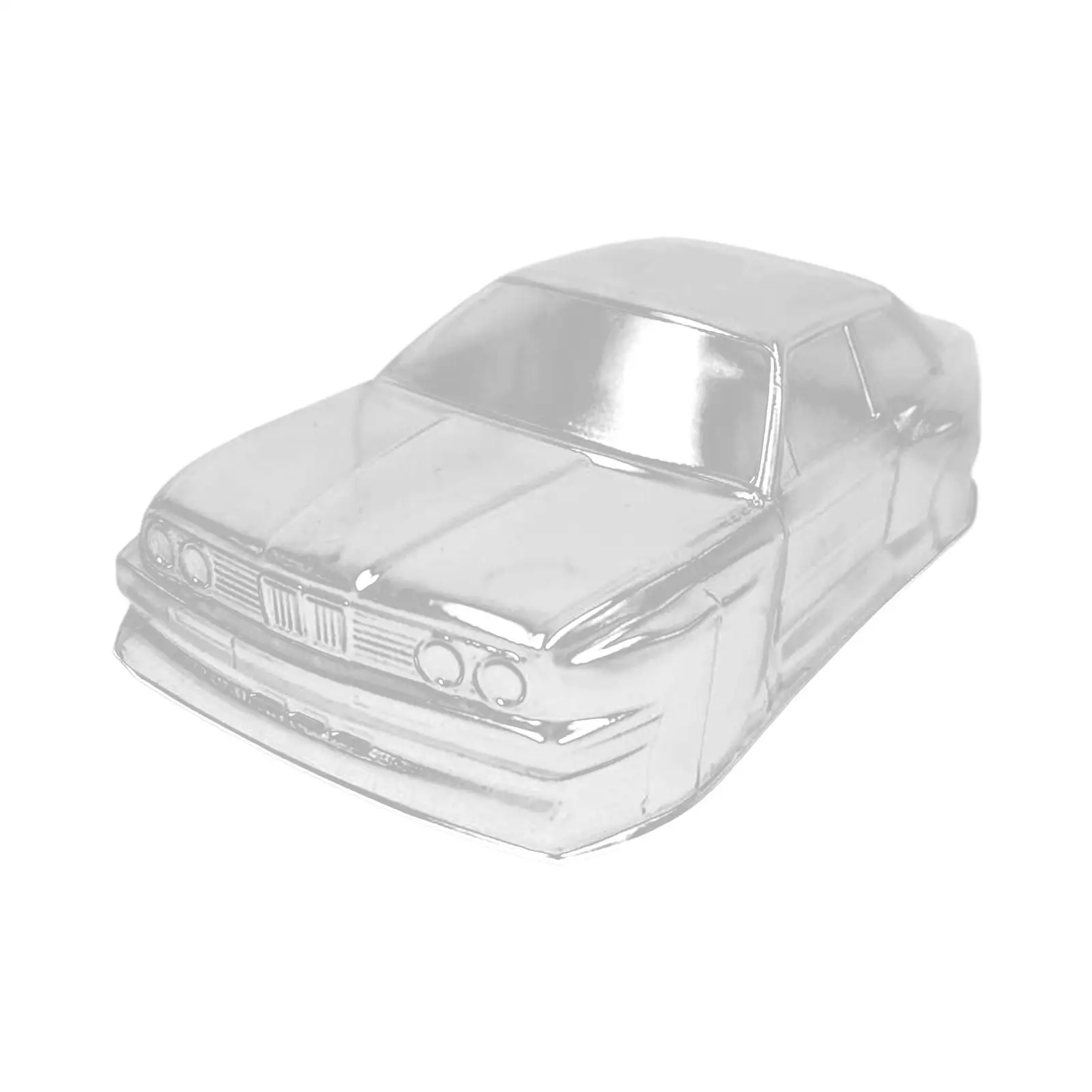 Black 1/28 Scale RC Car Body Shell 3 Black 1/28 Scale RC Car Body Shell - Image 3