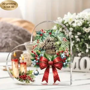Heart-Shaped Christmas Acrylic Ornament 9 Sf089261e5192439b9eb80d80b6cbda3a8