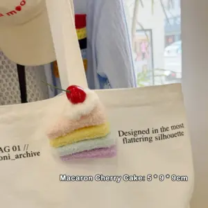 Plush Hamburger Keychain for Bags 18 Sf093e47d98d64e62848563ab5e38209dw