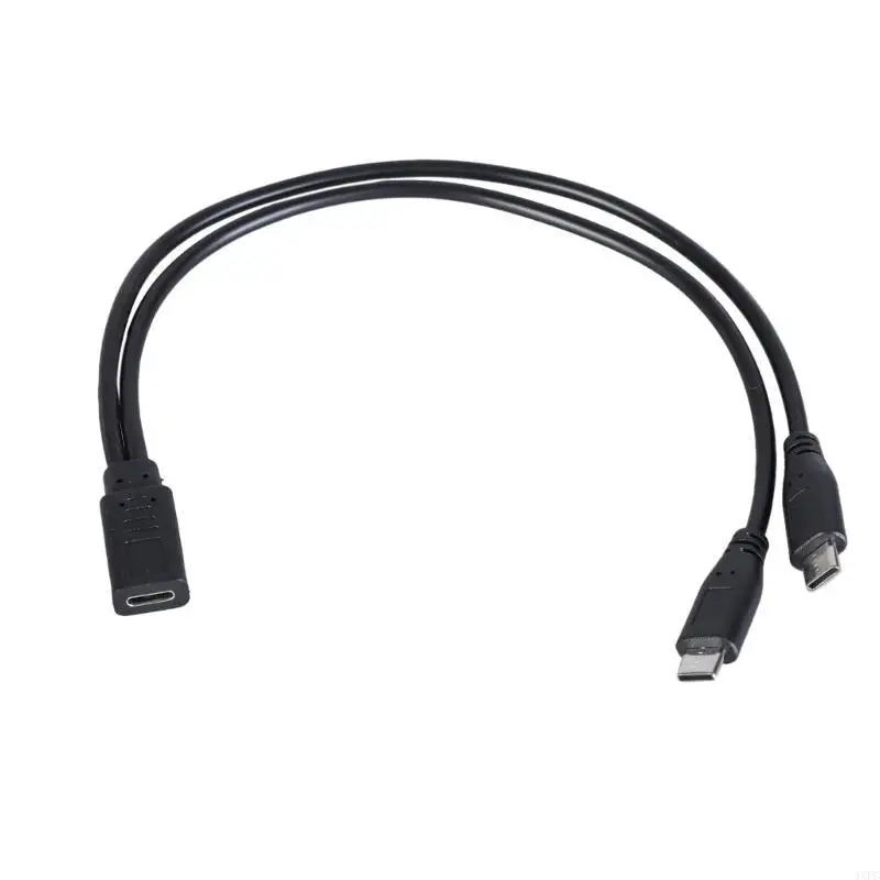 30cm USB Type C Splitter Y Cable for Charging 3 30cm USB Type C Splitter Y Cable for Charging - Image 3